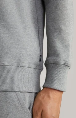 Sweatshirt Salazar in Grau meliert