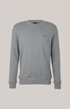 Sweatshirt Salazar in Grau meliert