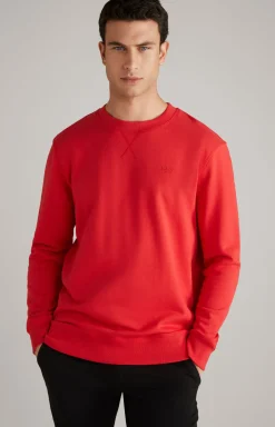 Sweatshirt Salazar in Rot