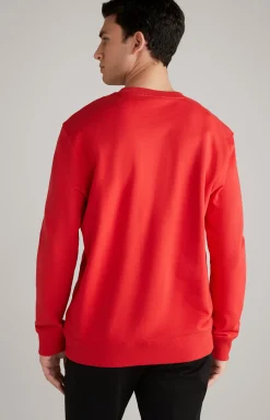 Sweatshirt Salazar in Rot
