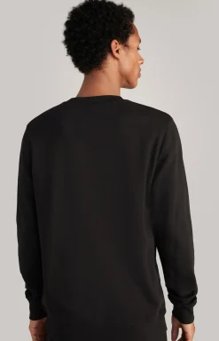 Sweatshirt Salazar in Schwarz