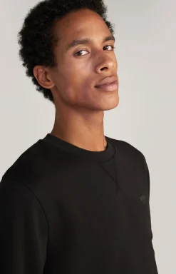 Sweatshirt Salazar in Schwarz