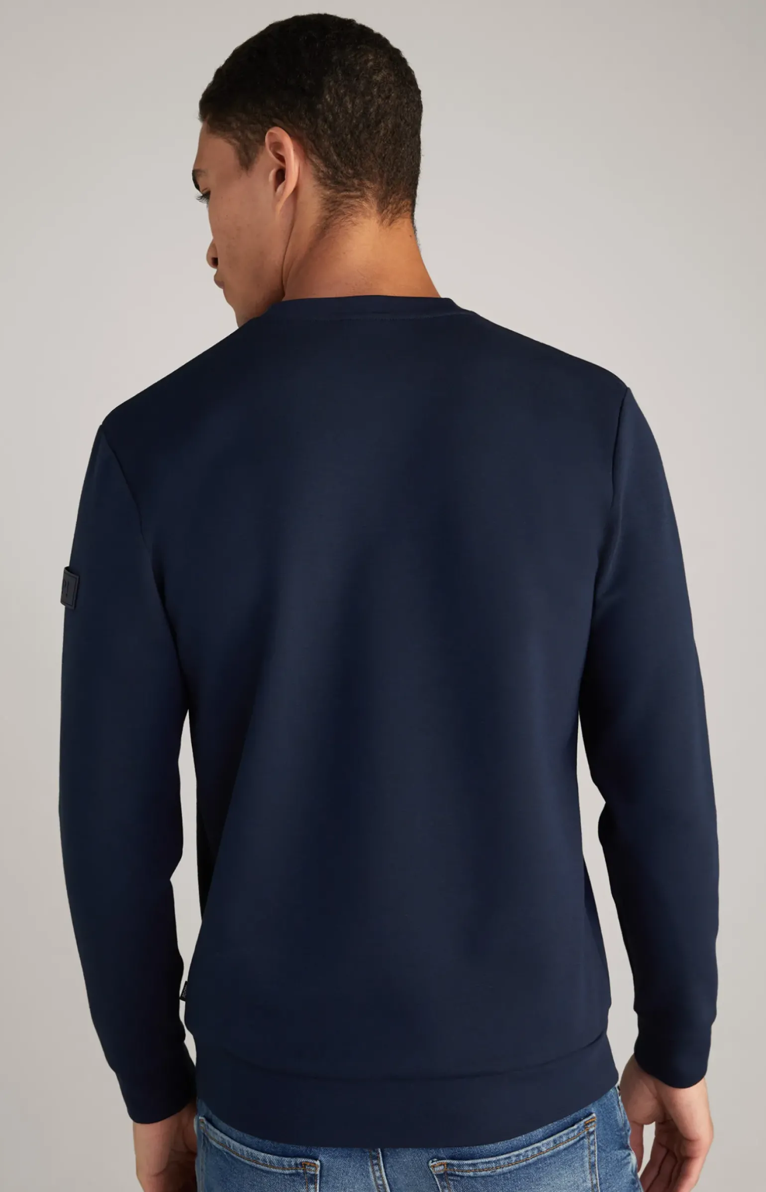 Sweatshirt Steve in Dunkelblau