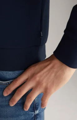 Sweatshirt Steve in Dunkelblau