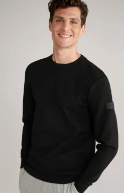 Sweatshirt Steve in Schwarz
