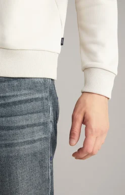 Sweatshirt Theseus in Hellbeige