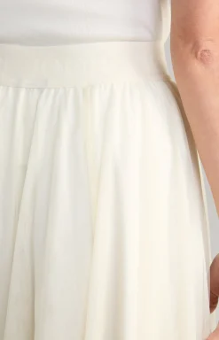 Tüllrock in Creme