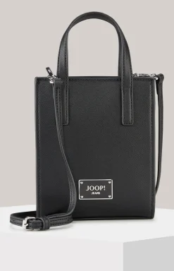 Tote Bag Cofano Rami in Schwarz