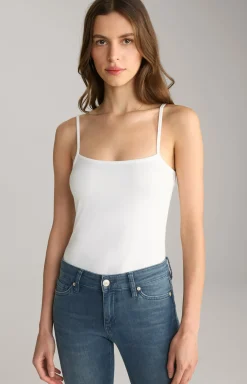 Trägertop in Weiß
