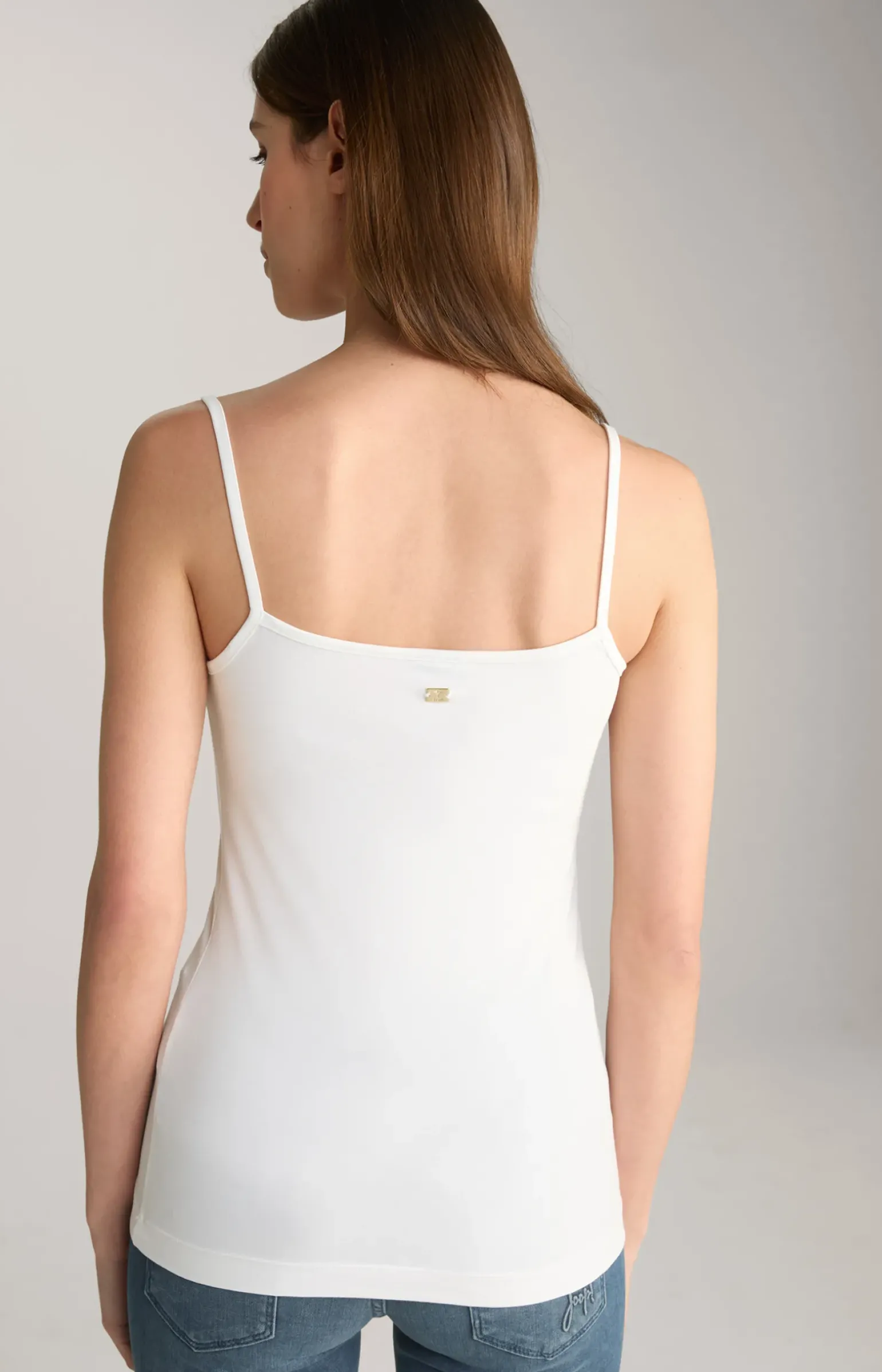 Trägertop in Weiß