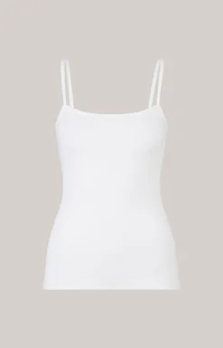 Trägertop in Weiß