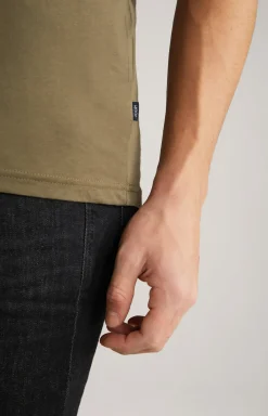 T-Shirt Alex in Olivgrün