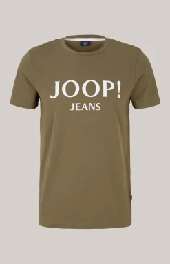 T-Shirt Alex in Olivgrün