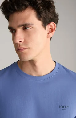 T-Shirt Alphis in Blau