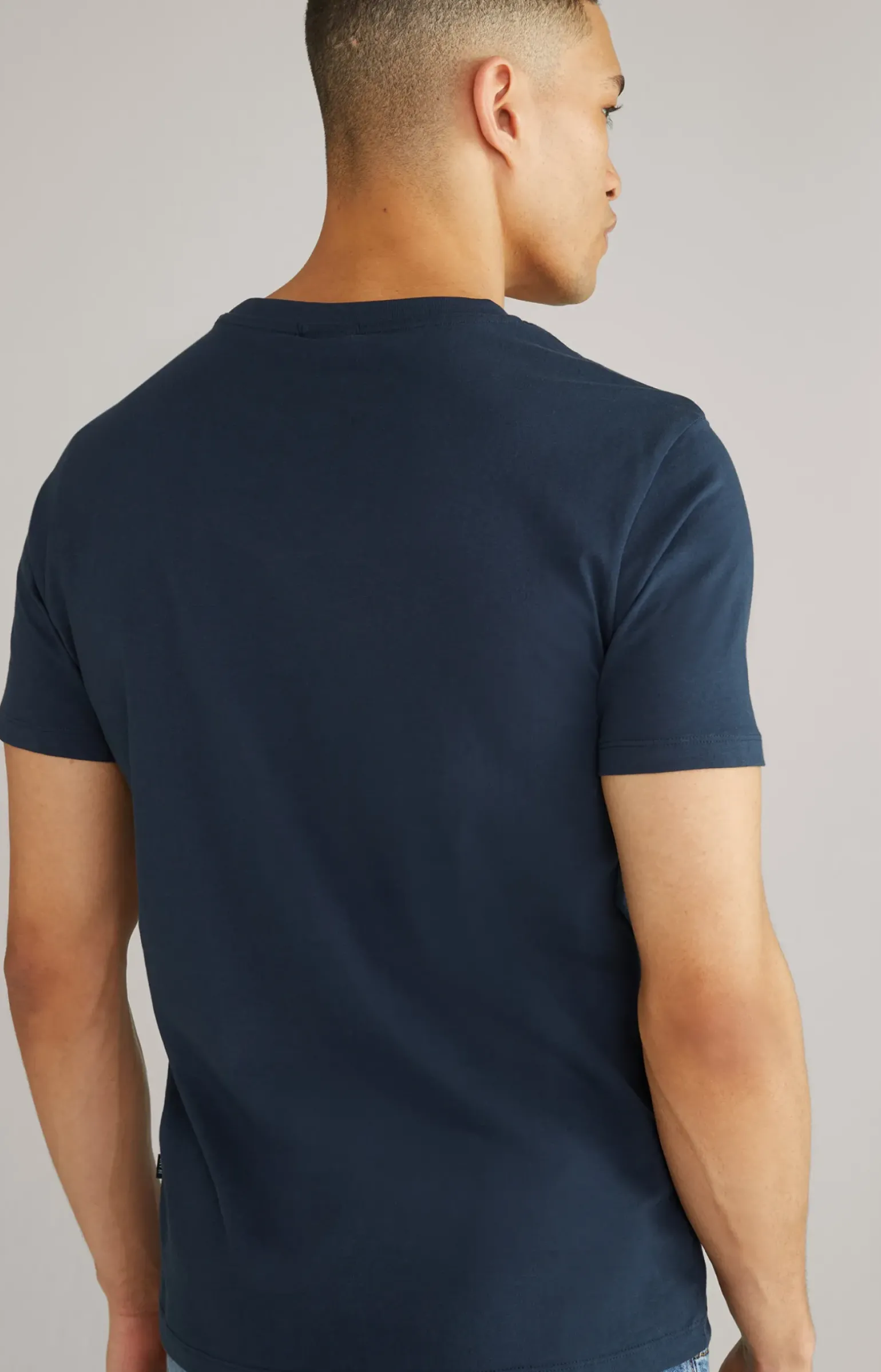 T-Shirt Alphis in Dunkelblau