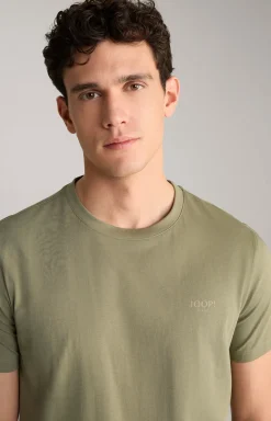 T-Shirt Alphis in Oliv