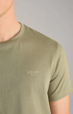 T-Shirt Alphis in Oliv