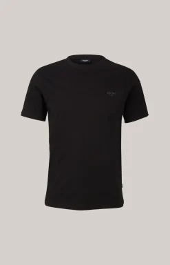 T-Shirt Alphis in Schwarz