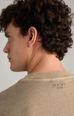 T-Shirt Carusio in Hellbraun