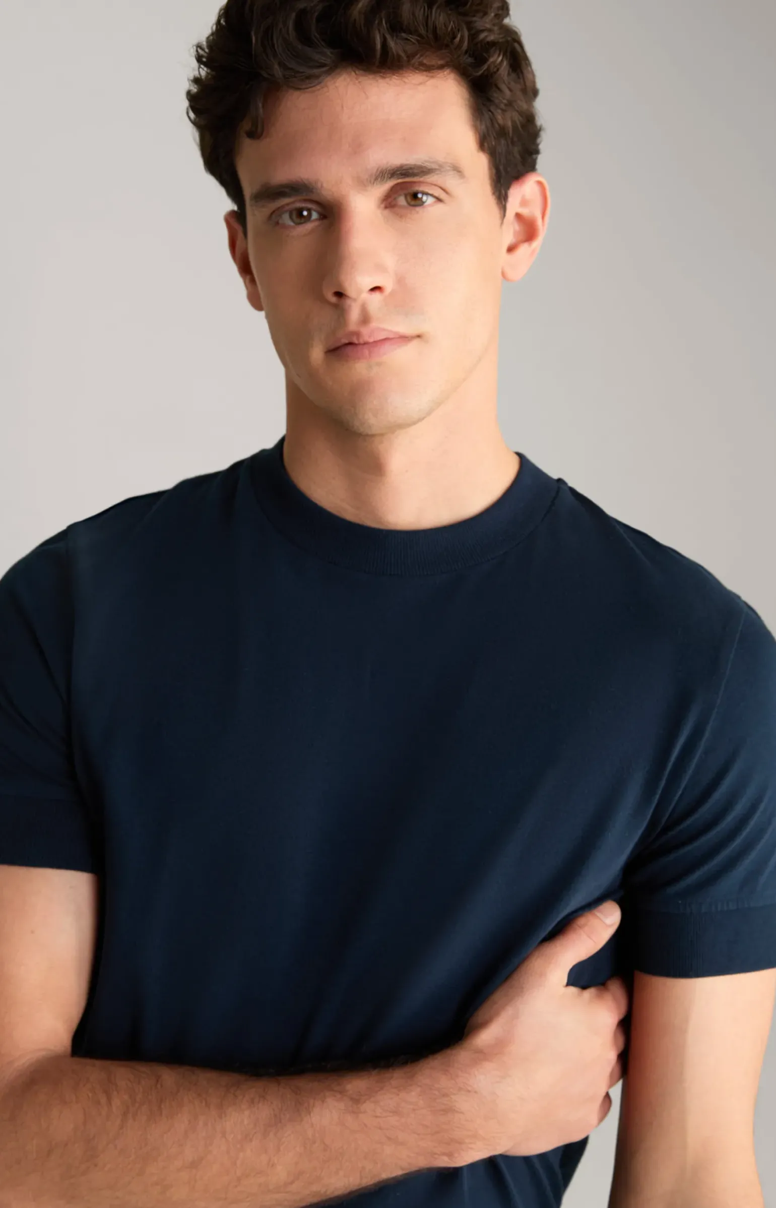 T-Shirt Cedric in Dunkelblau