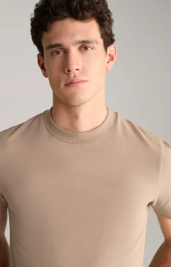 T-Shirt Cedric in Hellbraun