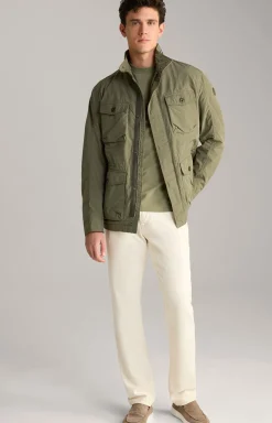 T-Shirt Cedric in Oliv