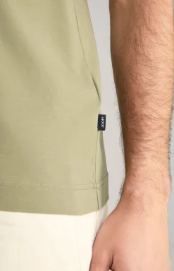 T-Shirt Cedric in Oliv