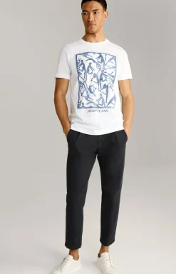 T-Shirt Cyrill in Weiß