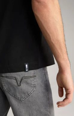 T-Shirt Dario in Schwarz