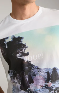 T-Shirt Dario in Weiß