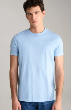 T-Shirt Paris in Hellblau