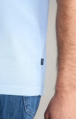 T-Shirt Paris in Hellblau