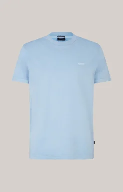 T-Shirt Paris in Hellblau