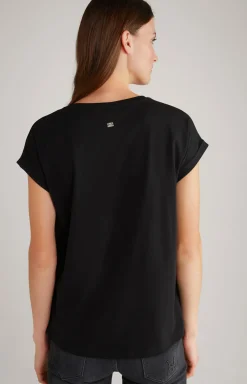 T-Shirt Tally in Schwarz