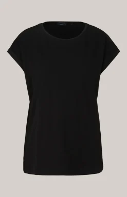 T-Shirt Tally in Schwarz