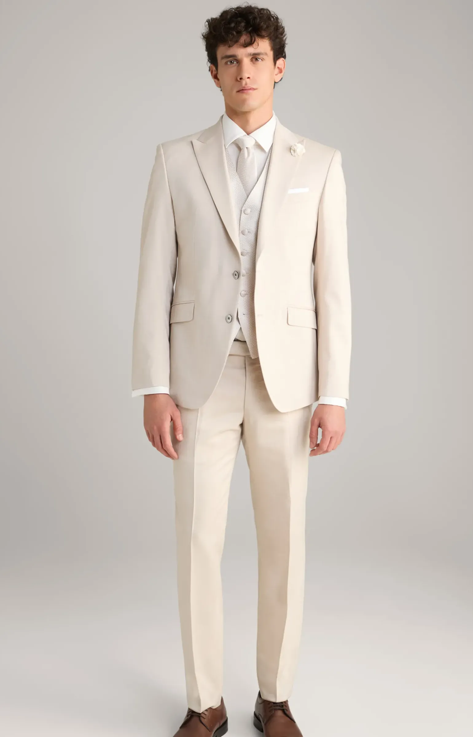 Wedding-Anzug Hawker-Blayr in Beige