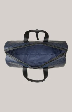 Weekender Mazzolino Lev in Dunkelblau gemustert