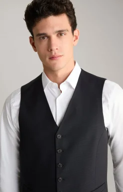 Weste Wackno in Navy kariert