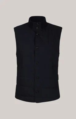 Weste Wermut in Dunkelblau