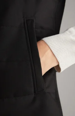 Weste Wermut in Schwarz