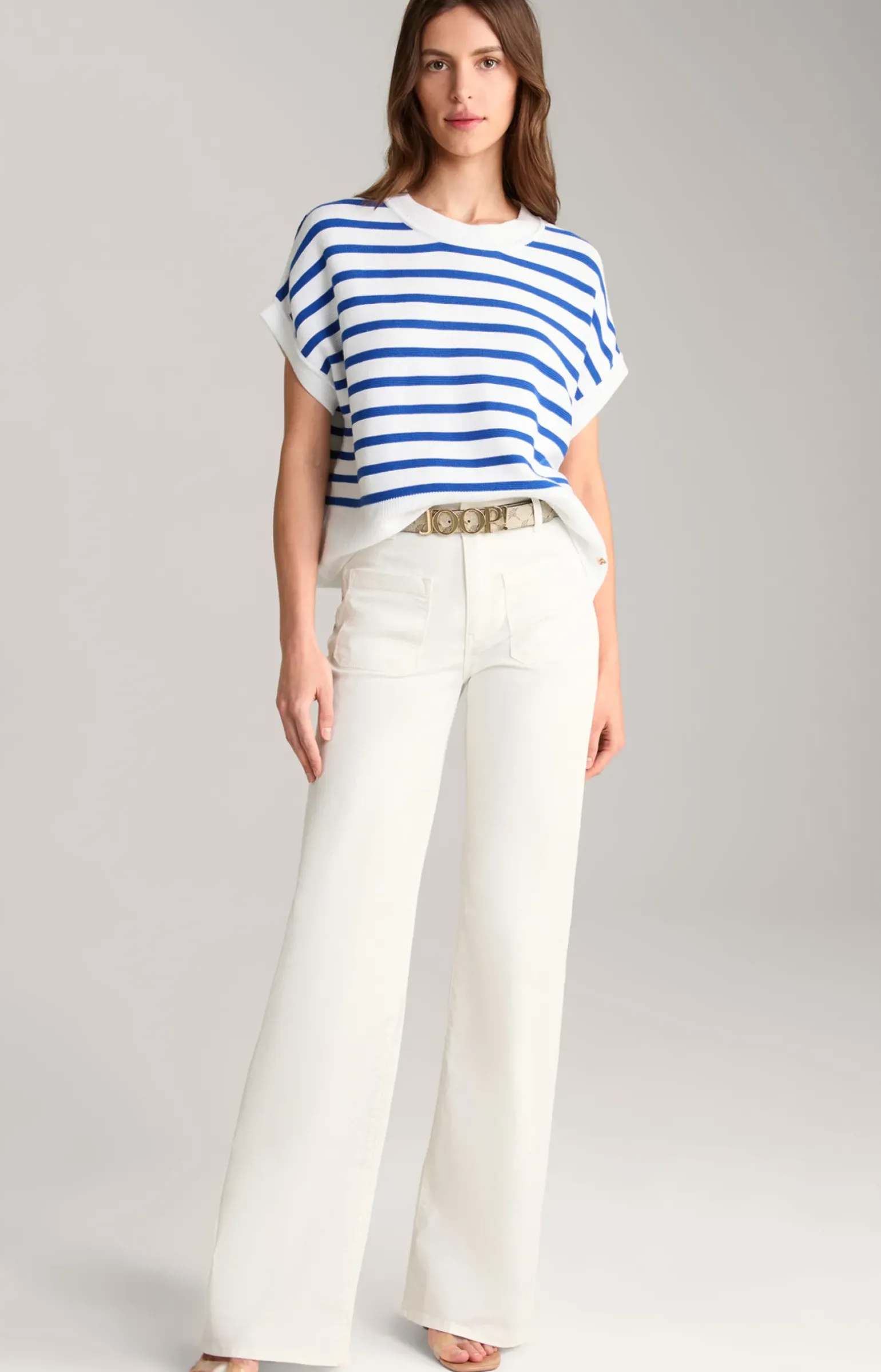 Wide Leg Jeans in Offwhite