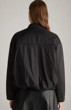 Windbreaker-Jacke in Schwarz