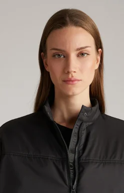 Windbreaker-Jacke in Schwarz