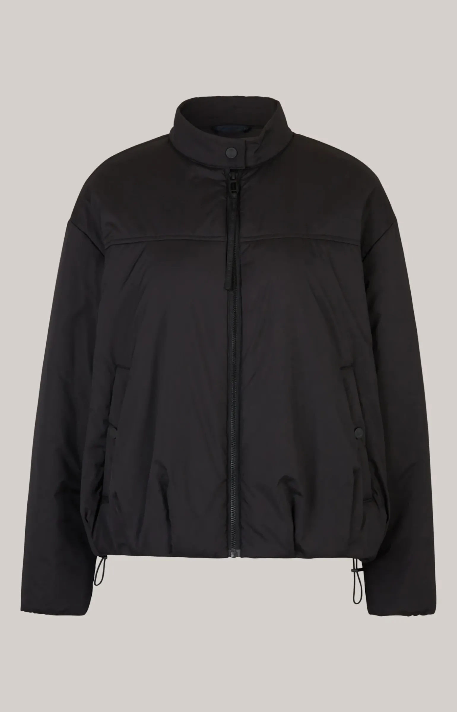 Windbreaker-Jacke in Schwarz