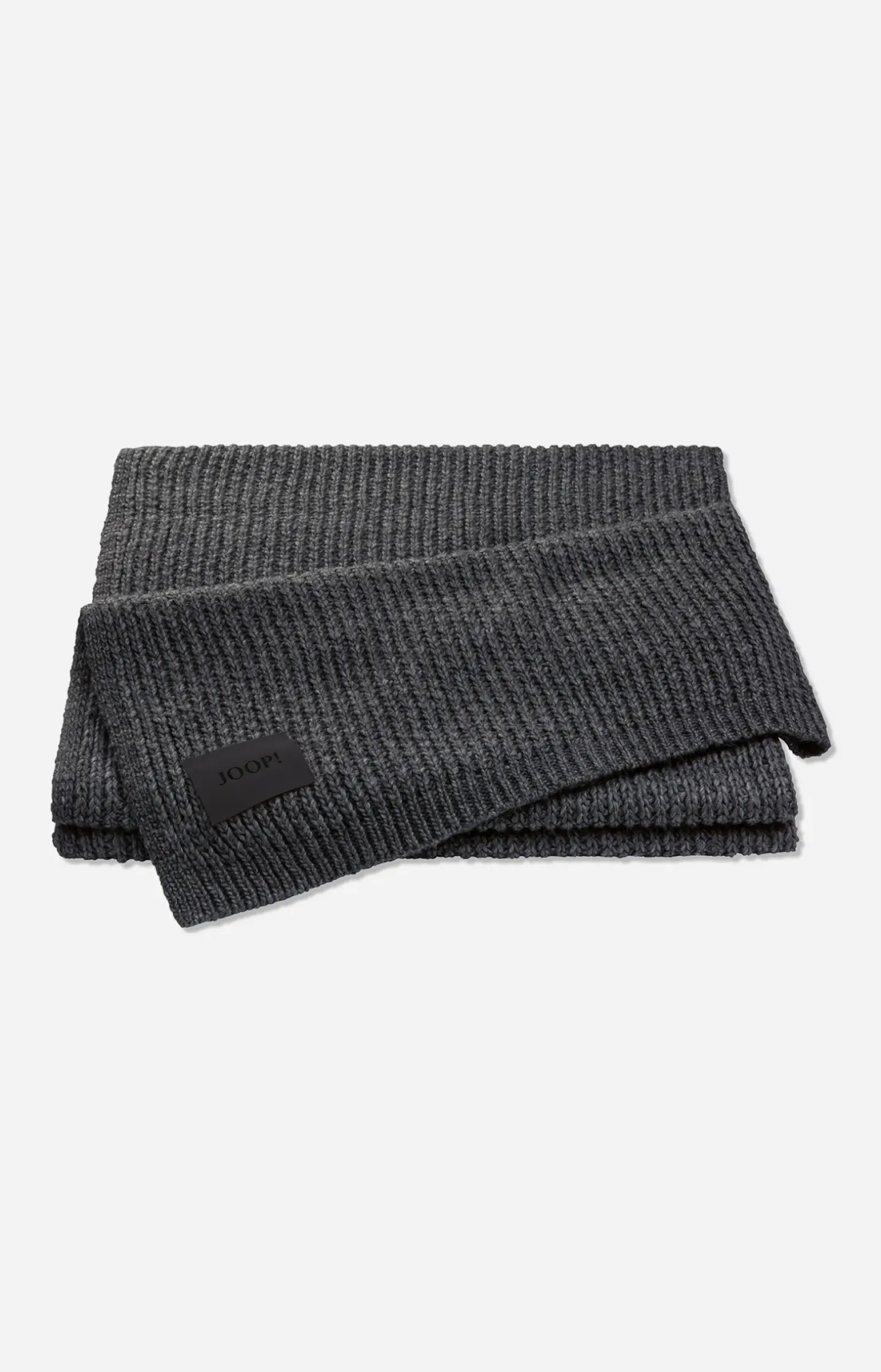 Wohndecke JOOP! DOUBLE-KNIT in Anthrazit