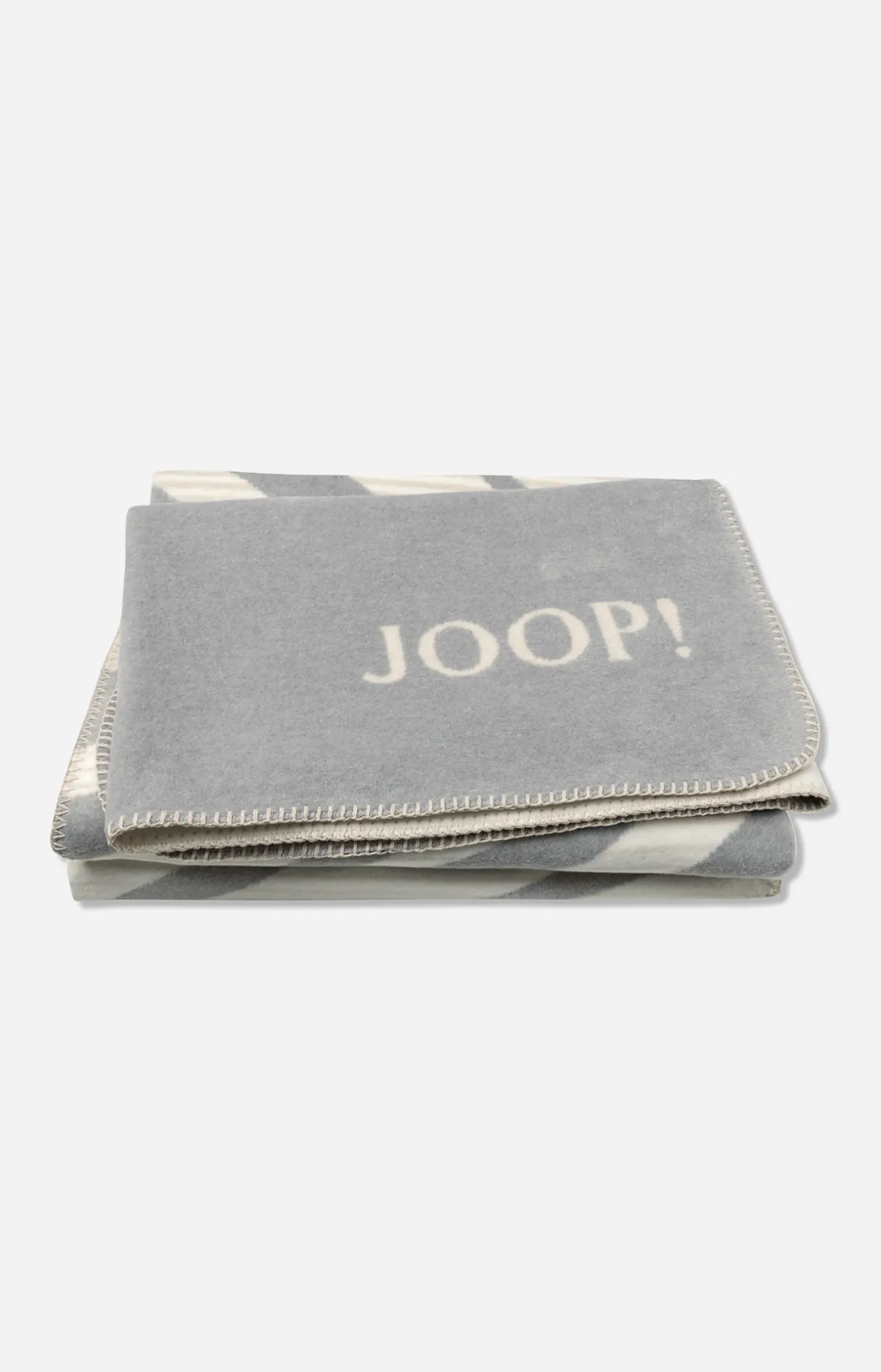 Wohndecke JOOP! LEAF in Stein