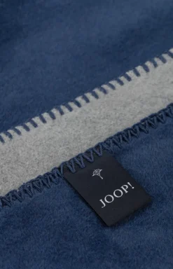 Wohndecke JOOP! UNI-DOUBLEFACE in Silber-Navy