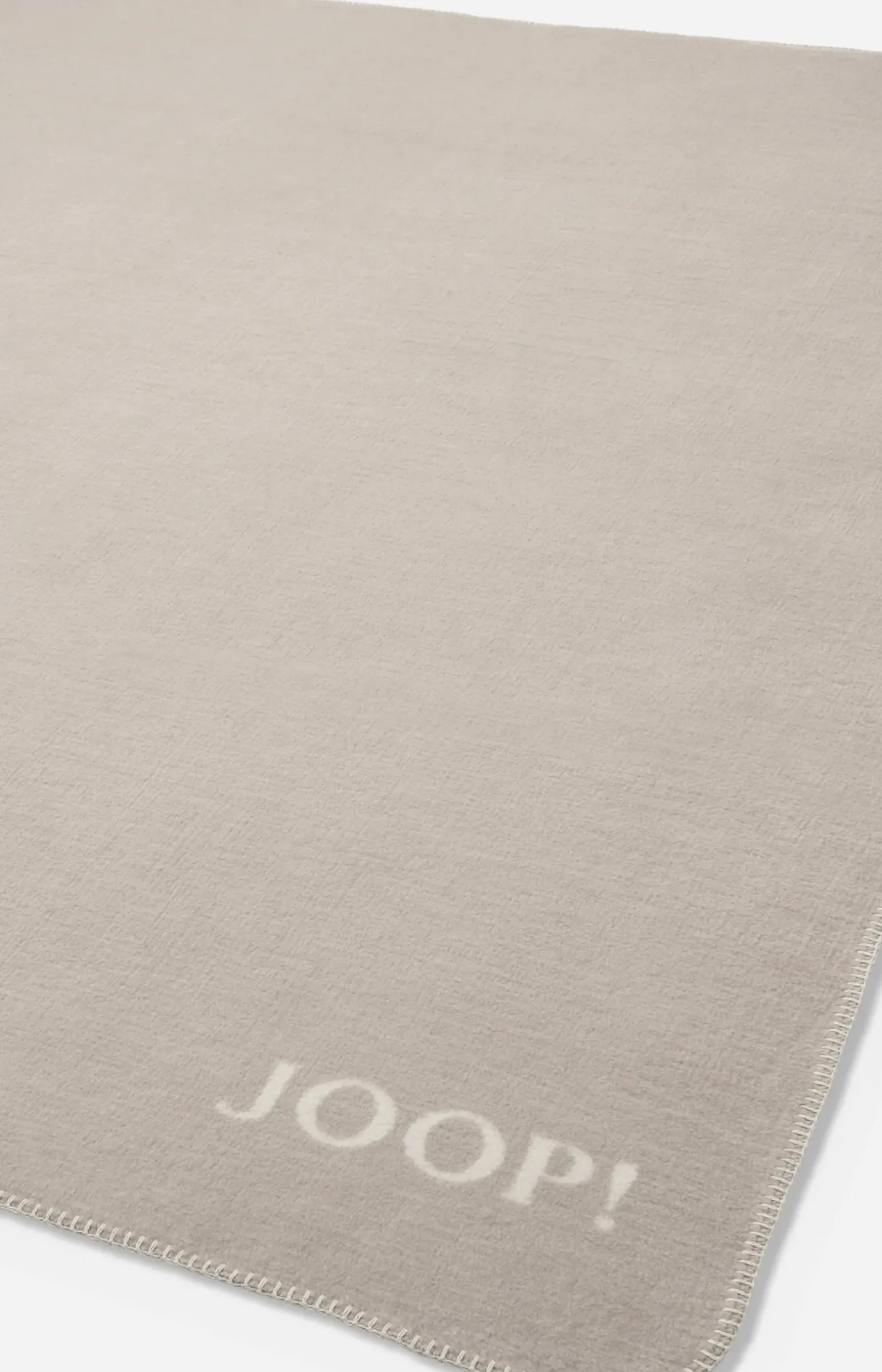 Wohndecke JOOP! UNI-DOUBLEFACE in Sand-Creme