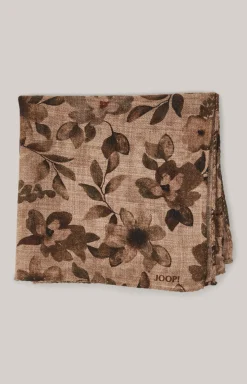 Woll-Einstecktuch in Braun