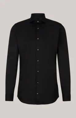 X-Long Hemd Pai in Schwarz